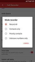 برنامه‌نما Automatic Call Recorder - Free call recorder app عکس از صفحه