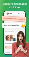 Recuperar mensagens excluídas Cartaz