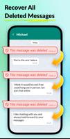 Recover Deleted Messages - WA poster