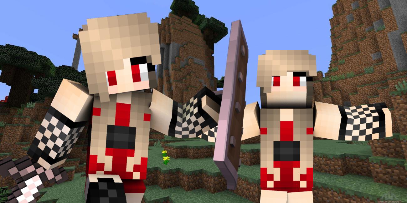 Red Girl Skin for Minecraft APK for Android Download