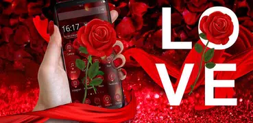 3D Rose Launcher - Classic Rose Theme