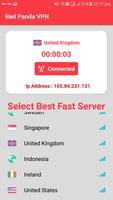 Red Panda VPN(Free Unlimited V screenshot 1
