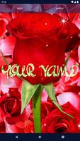 3D Red Rose Live Wallpaper ảnh chụp màn hình 1