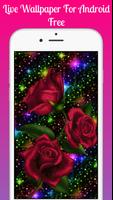 Red rose Live Wallpaper, LWP Ekran Görüntüsü 3