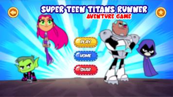 Teen titans Game hero fight Go Poster