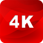 Fonds d'écran rouges 4K icône