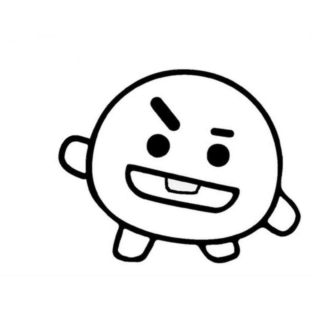 Bt21 рисунки раскраски