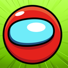 Red Ball AMONG US New Bounce Ball 6 GUIDE Zeichen