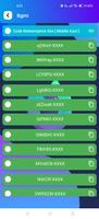 Redeem Code -All Game, Country تصوير الشاشة 1