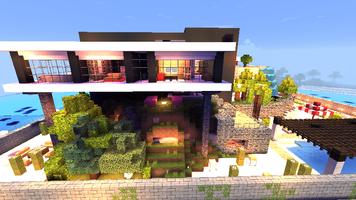 برنامه‌نما Redstone Houses for MCPE عکس از صفحه