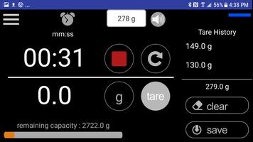 Coffee Scale with Timer - SmartCafe capture d'écran 1