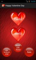 Valentine's Day Cards & SMS Affiche
