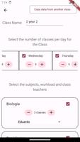 School Schedule Generator screenshot 2