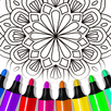 Mandala Coloring:Drawing games APK