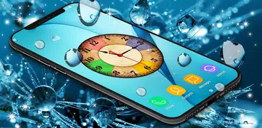 Rain Drops Magic Touch on Screen