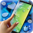Rain Drops Magic Touch on Screen icono