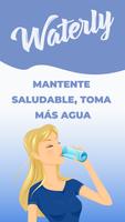 Beber Agua Poster