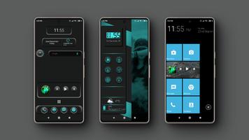 Remix 4 Theme for KLWP 포스터