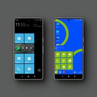 Remix 4 Theme for KLWP 스크린샷 1