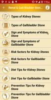 Stone Diet Renal Gall Bladder  الملصق