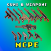 MCPE 3D Guns & Weapon Mod