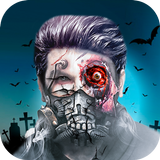 Ghost photo effect icon