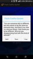Paulo Coelho Quotes capture d'écran 3