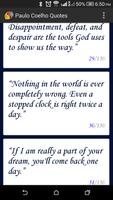 Paulo Coelho Quotes capture d'écran 2