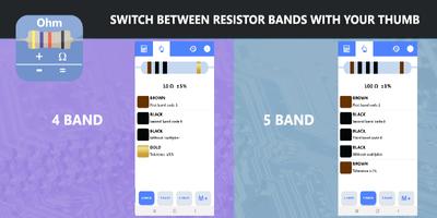 Resistor Color Code Calculator captura de pantalla 2