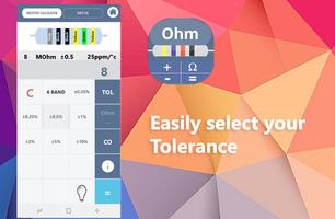Resistor Color Code Calculator capture d'écran 2