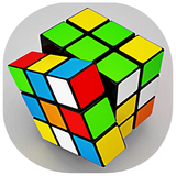 Solution résoudre cube rubik icône