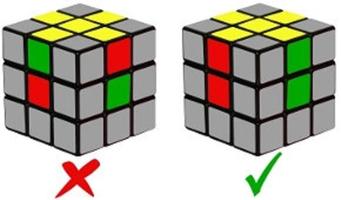 Solution résoudre le puzzle de rubik cube capture d'écran 2
