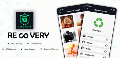 File Recovery الملصق