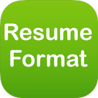 RESUME FORMAT 아이콘