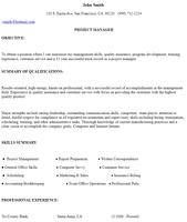 RESUME FORMAT capture d'écran 2