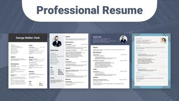 Resume Builder plakat