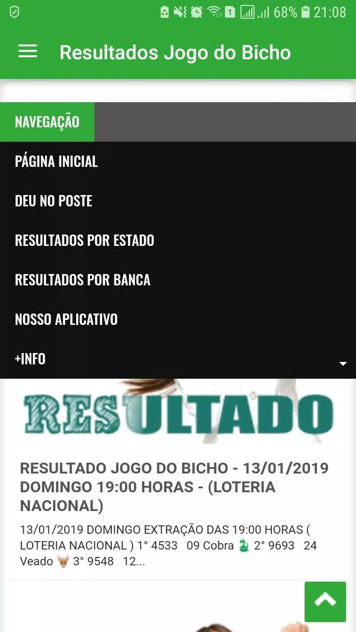 Resultado Jogo Do Bicho: Deu n para Android - Download