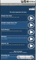 Tie Video Guide FREE plakat