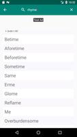 Rhyme Generator capture d'écran 3