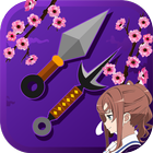 Ninja Sakura Weapons Hit icon