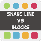 Snake Line VS Blocks icône