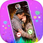 Love Music Beat Video Ringtone For Incoming Call أيقونة