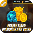 Guide For Freely Fired Diamonds & Coins - 2020 icono