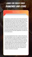 Guide For Freely Fired Diamonds & Coins - 2020 captura de pantalla 1