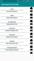 Secret Codes of Samsung 2019 Screenshot 2