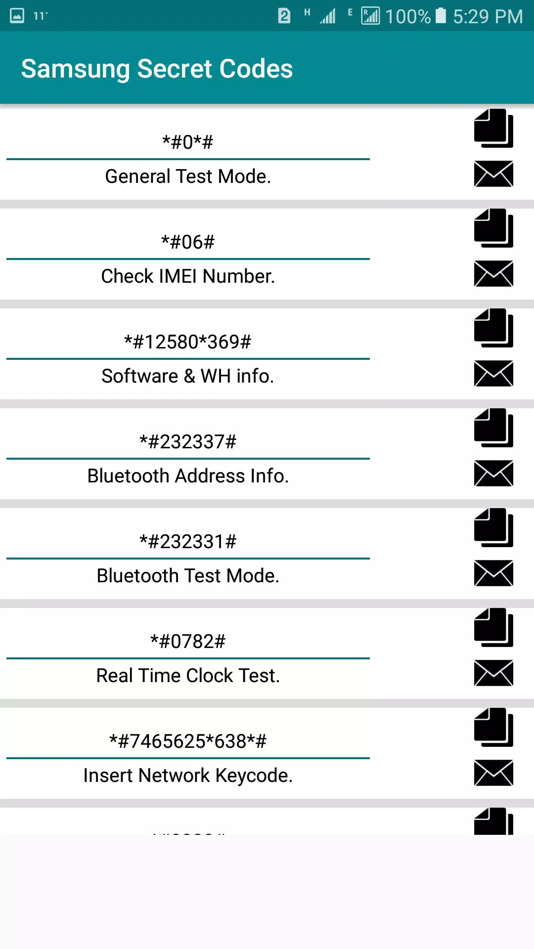 Secret Codes of Samsung 2019 APK for Android Download