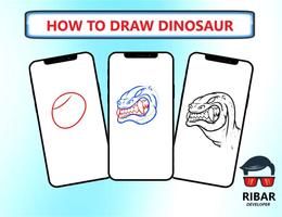 Cómo dibujar dinosaurios Poster