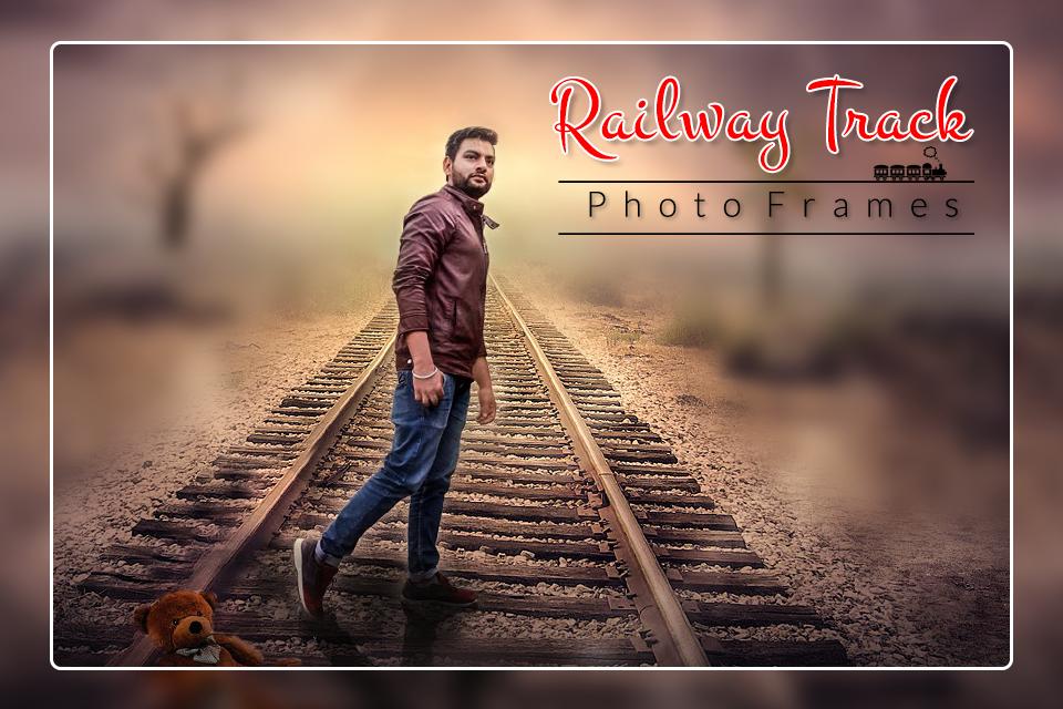 Rail Track Picture Frame Train Photo Editor For Android