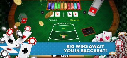 Richie Baccarat - 3D Casino capture d'écran 1