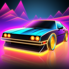 Neon Racer - Retro City icône